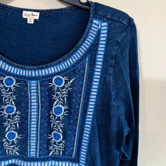 Chip & Pepper California size medium navy top - Picture 2 of 5